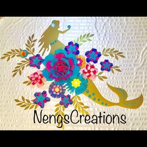 Mermaid backdrop (75”X45”)